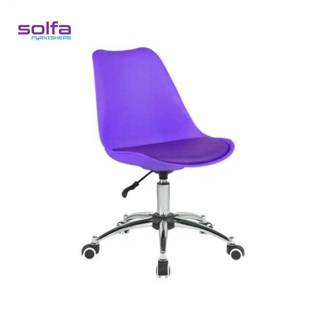 Revolving Tulip Chair - Purple